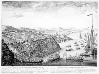 A View of the Taking of Quebec, September 13th 1759